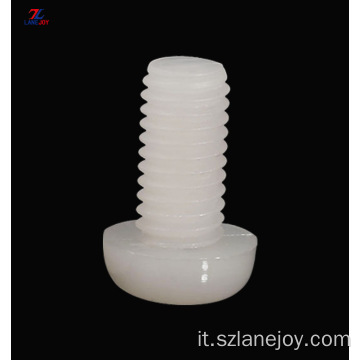 Vite a macchina in plastica di nylon bianco M8 M10